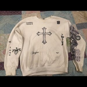 Justin Bieber Tattoo Crewneck